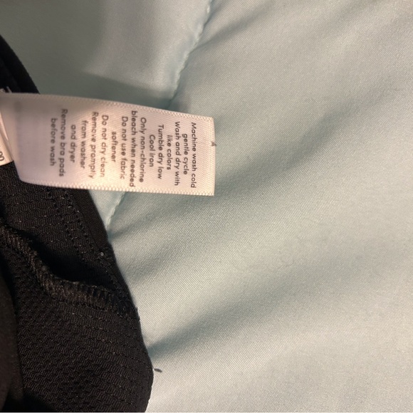 Athleta Black D-DD Hyper Focused Bra in Powervita (SMALL) - Picture 7 of 8